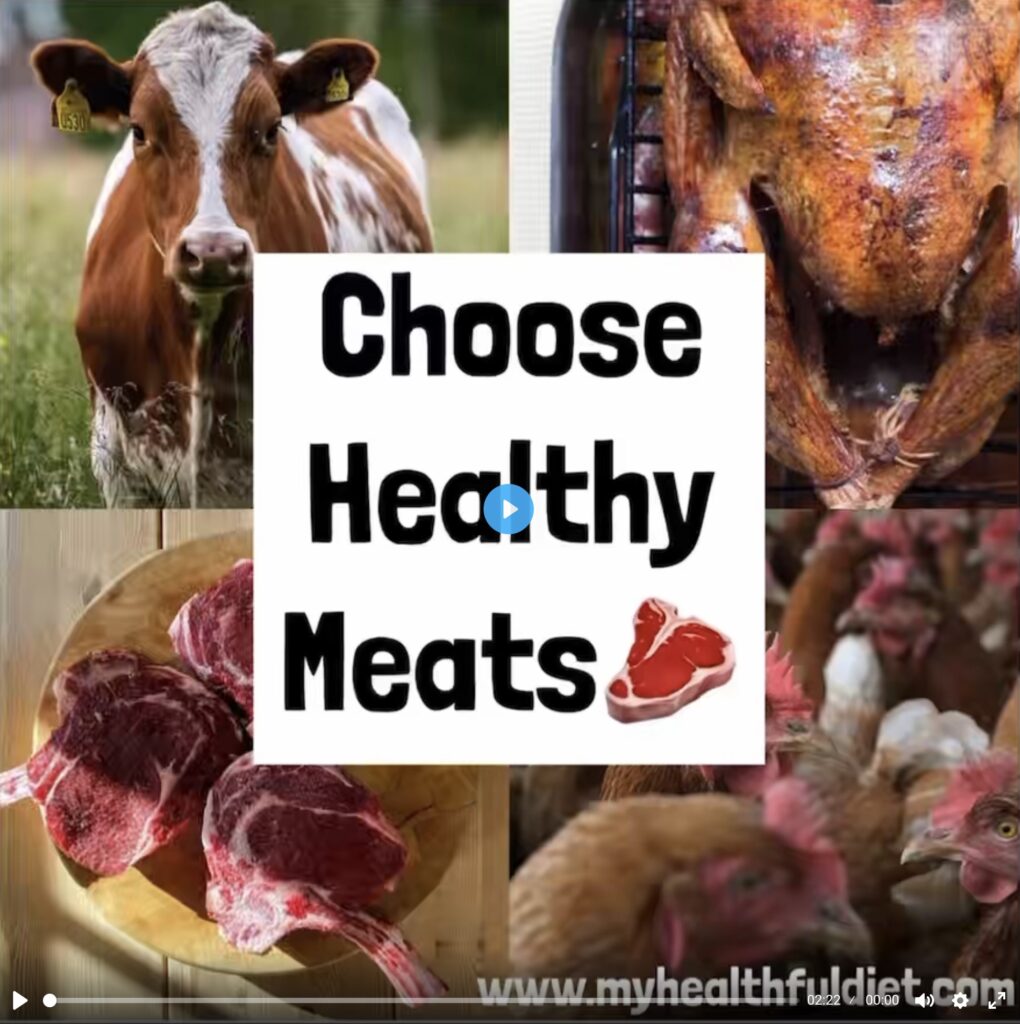 How to Choose Healthy Meats🥩